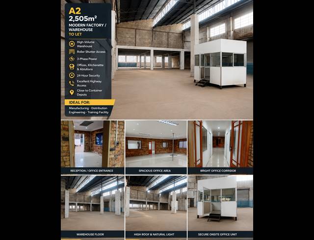 Industrial property to rent in HERIOTDALE